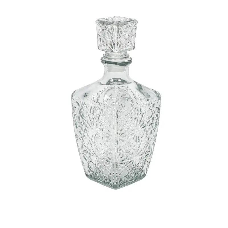 Karafka szklana z korkiem, 900 ml