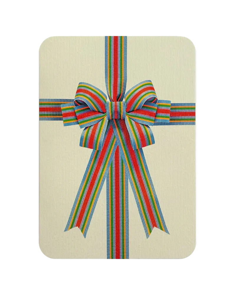 Kartka okolicznościowa z kopertą Candy Stripe Bow