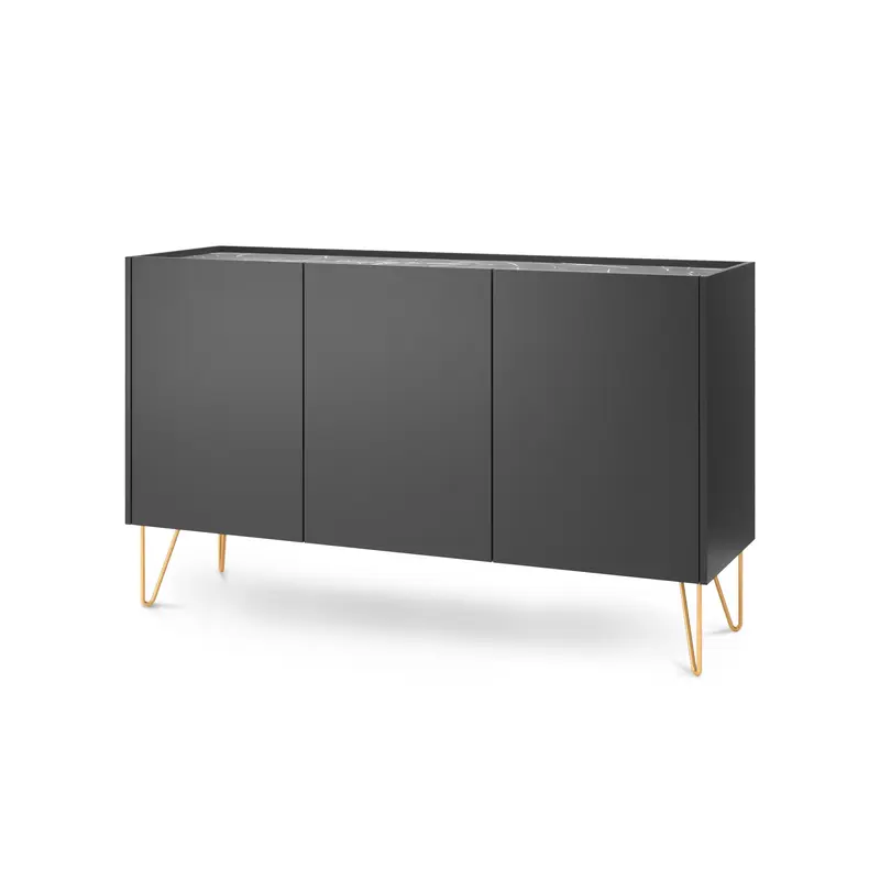 Komoda 144x83 w stylu glamour | Ballada