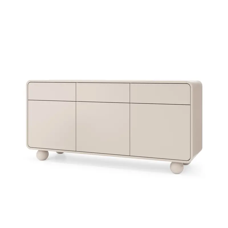 Komoda 160x75 w stylu japandi | Ballo