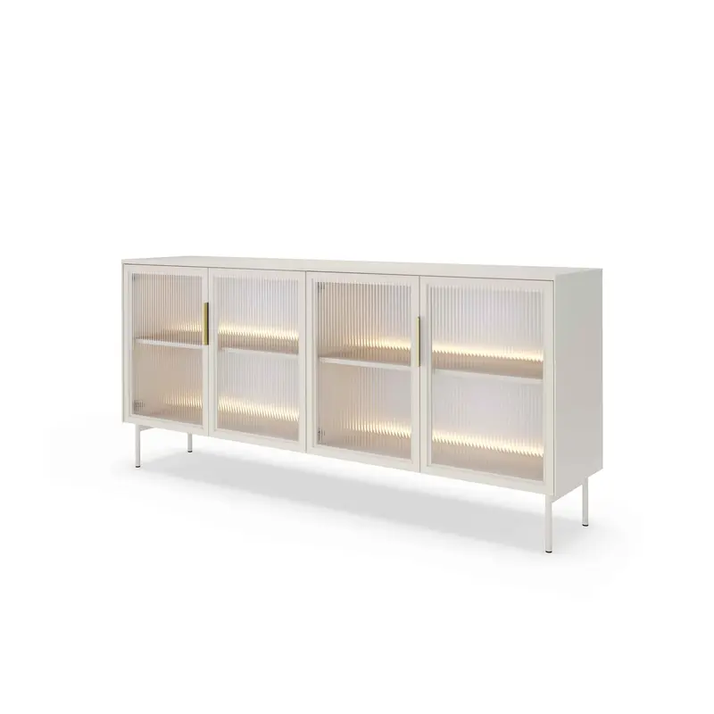 Komoda 181x83 z drzwiami w stylu eleganckim | Lummer