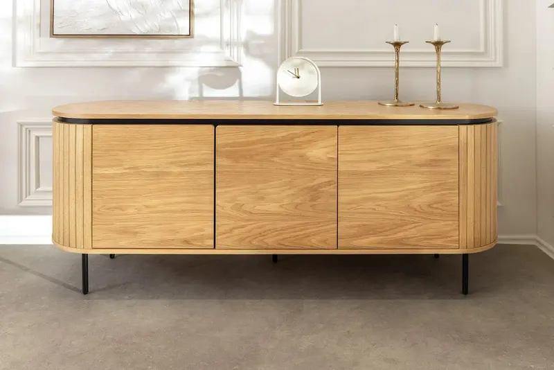 KOMODA ATELIER 160 CM FORNIR DĘBOWY / 47453 / INVICTA INTERIOR