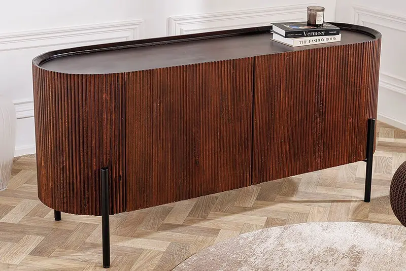 KOMODA GATSBY MANGO CIEMNY BRĄZ 150 CM / 43347 / INVICTA INTEIOR