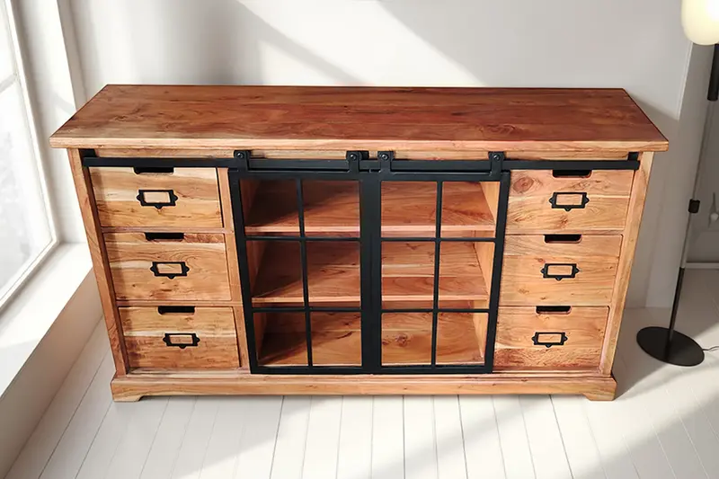 KOMODA HERITAGE DREWNO AKACJA 150 CM / 44049 / INVICTA INTERIOR