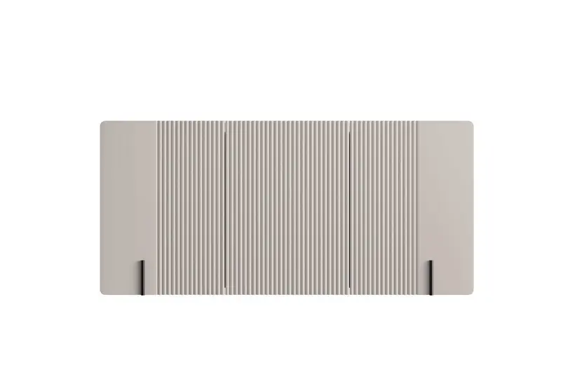 Komoda Malmi 150 cm wisząca - kaszmir / crema bianca / czarny