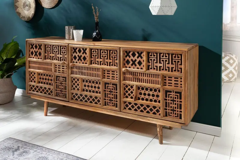 KOMODA MARRAKESCH MANGO 160 CM / 40247  / INVICTA INTERIOR