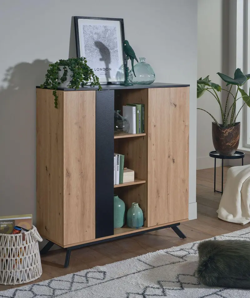 KOMODA WOHNLING MDF OPTYKA DĘBU / WL6.666