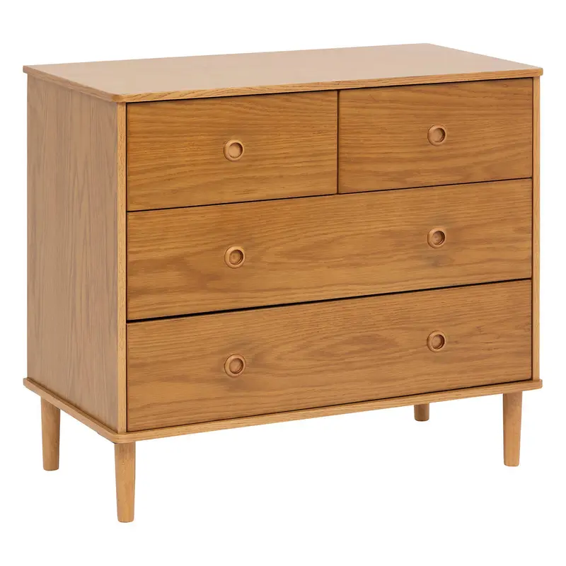 Komoda z 4 szufladami CHARLIE, 90 x 46 x 80,5 cm