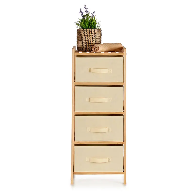 Komoda z 4 szufladami z materiału