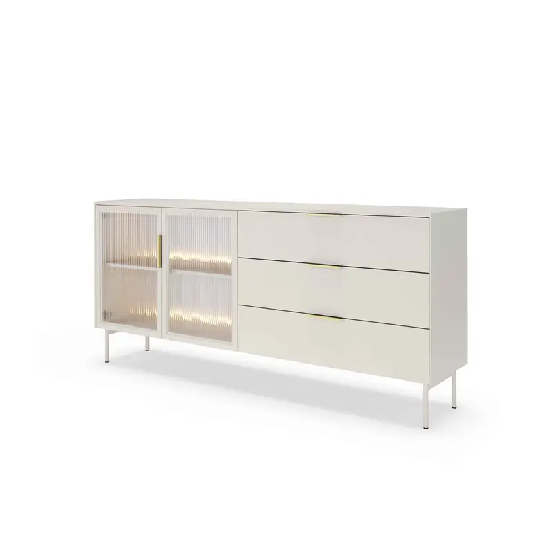 Komoda z drzwiami i szufladami 181x83 w stylu nowoczesnym | Lummer