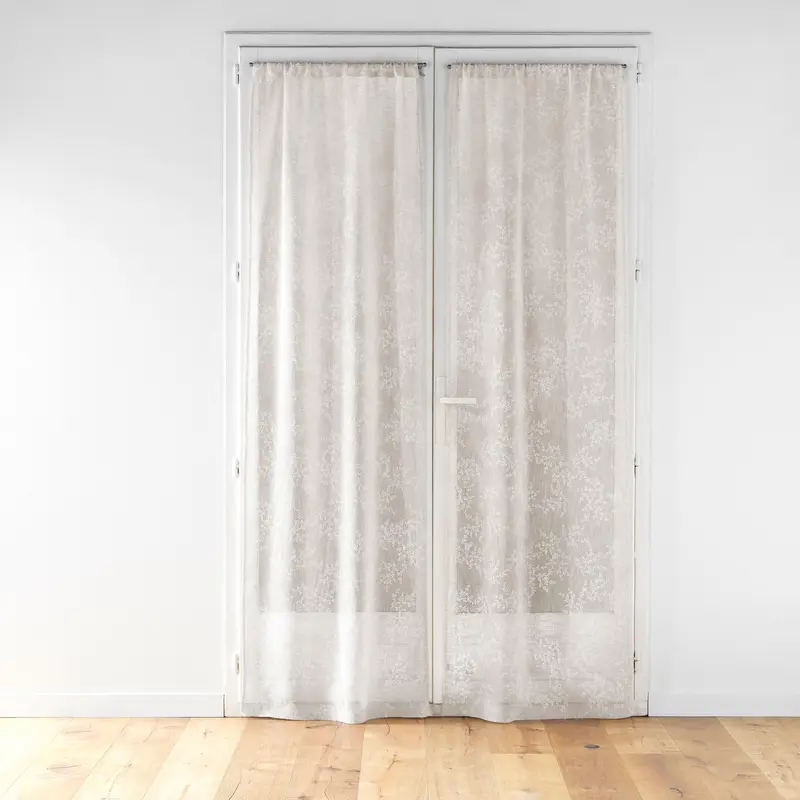 Komplet firan ze wzorem liści, KARLA, 70 x 240 cm
