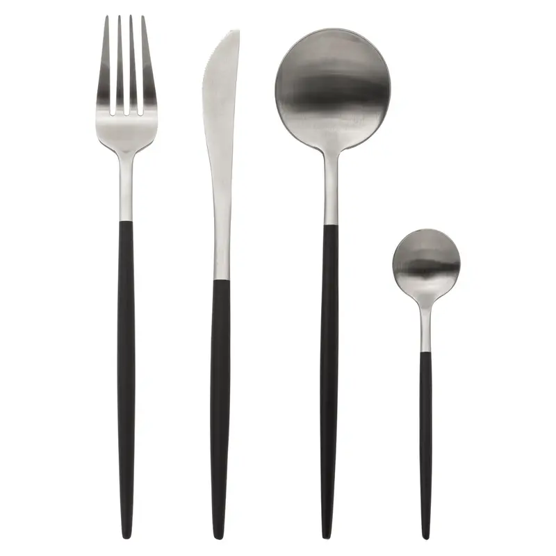 Komplet sztućców IDA dla 6 osób, inox