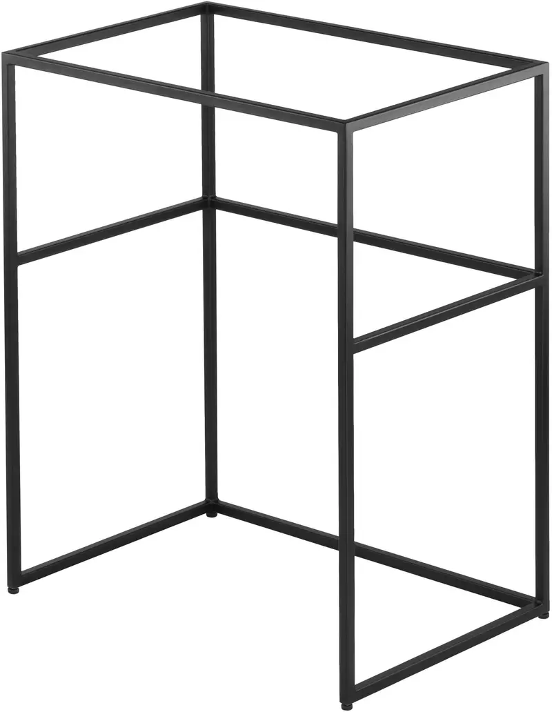 Konsola łazienkowa stojąca modułowa - 60x40 cm Correo Czarny Mat