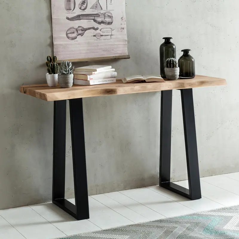 KONSOLA Wohnling GAYA DREWNO LITE AKACJA /  WL1.829