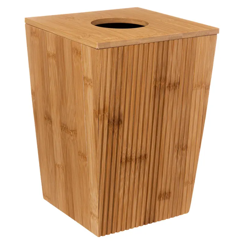 Kosz łazienkowy TERRE INCONNUE,  bambusowy, 6 L