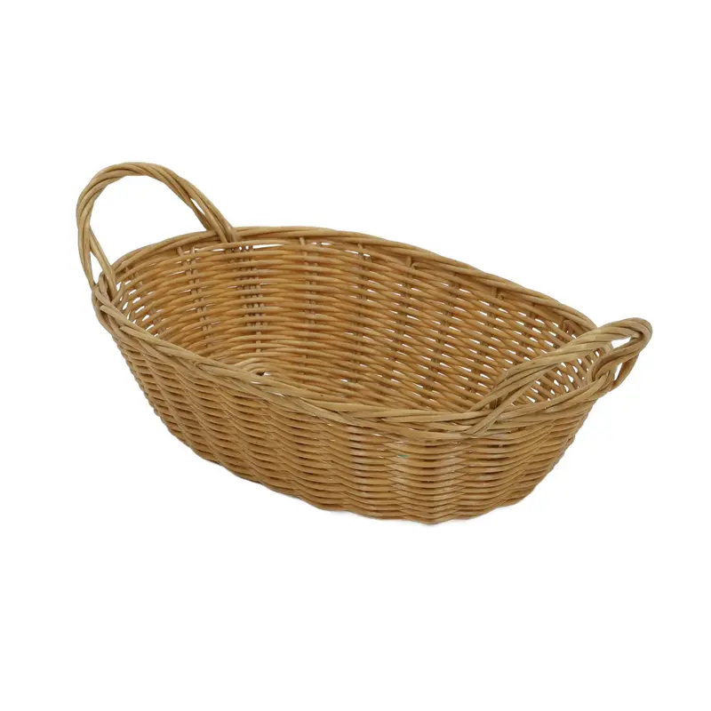 Kosz na pieczywo, owoce, pleciony z uchwytami, 29 x 18 cm, Kesper