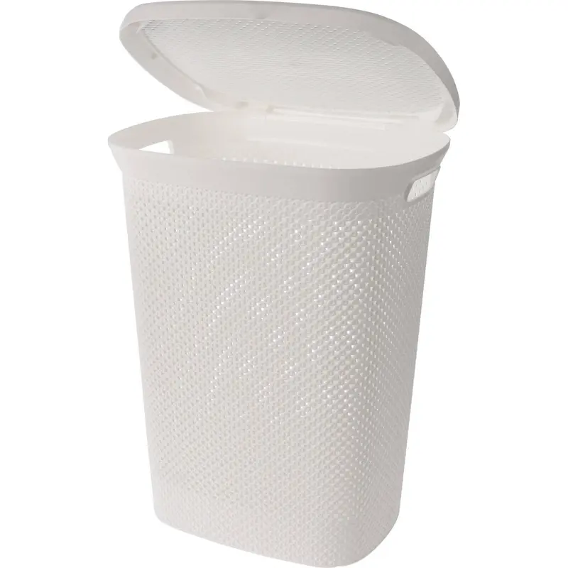 Kosz na pranie z pokrywą, 60 l