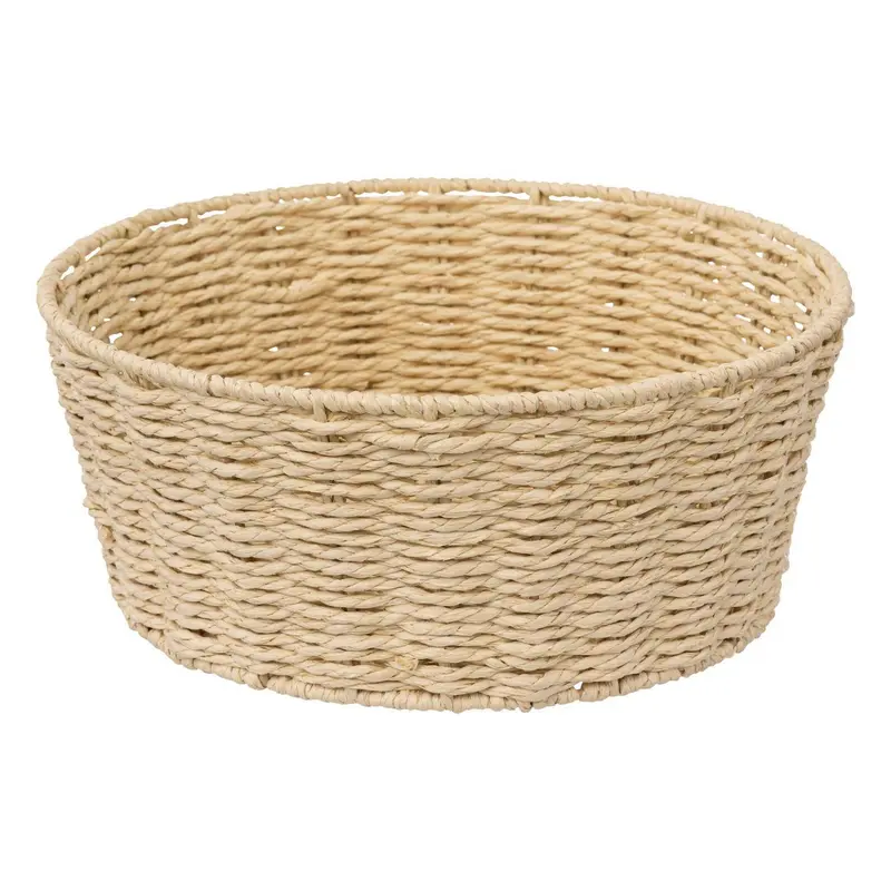 Koszyk na owoce Kord, okrągły, pleciony, Ø 28 cm
