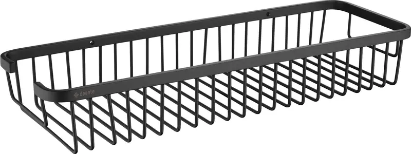 Koszyk prysznicowy Round Czarny Mat