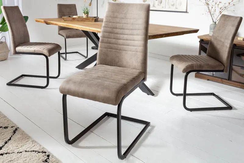 KRZESŁO APARTMENT ANTYCZNY TOUPE / 40552 / INVICTA INTERIOR