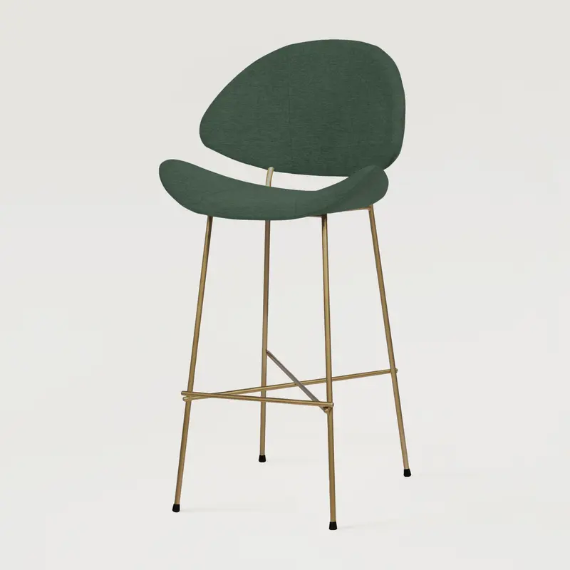 Krzesło barowe Cheri Bar Maero Copper High - Morska Zieleń