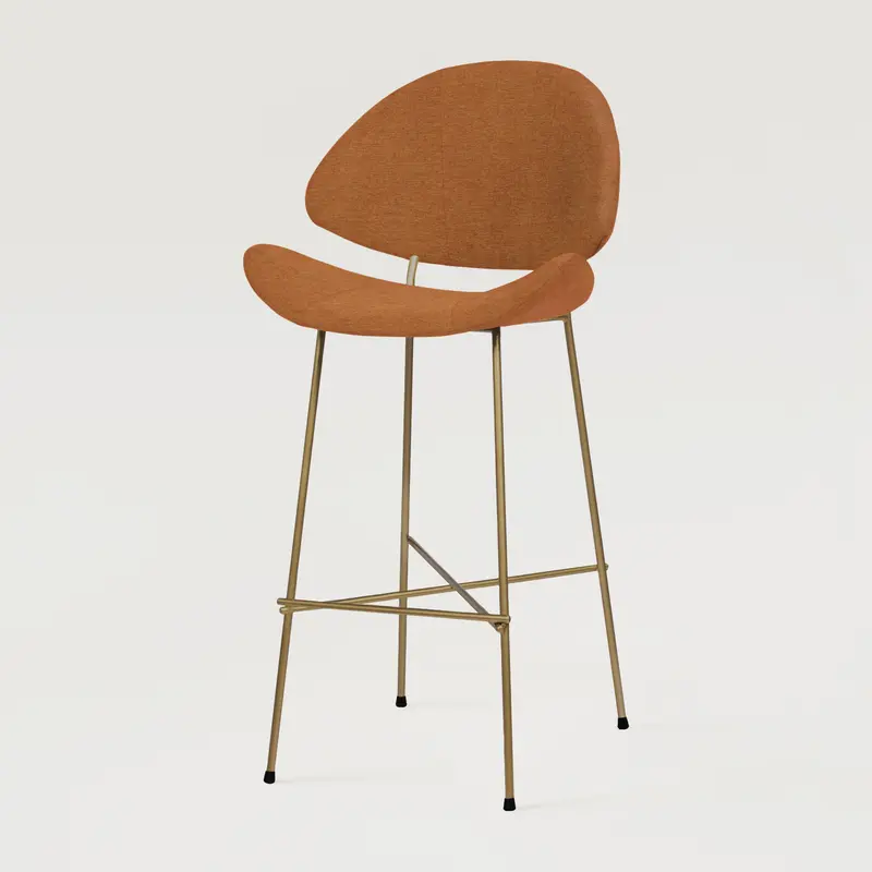 Krzesło barowe Cheri Bar Maero Copper High - Rude