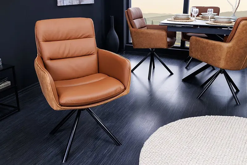 KRZESŁO BIG GEORGE BRĄZ / 43637 / INVICTA INTERIOR