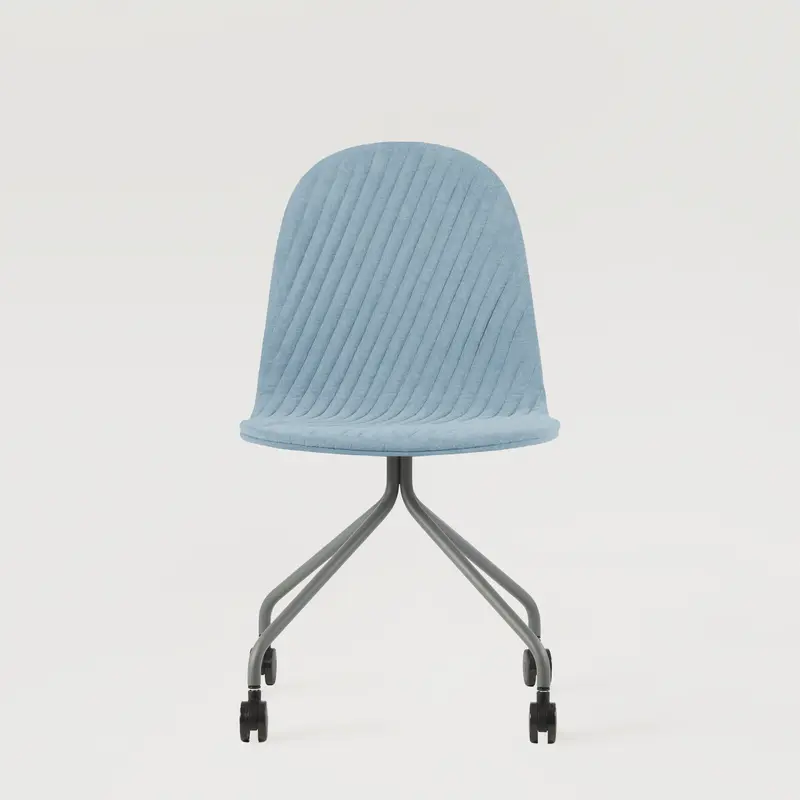 Krzesło Mannequin 04 grey - Błękitne