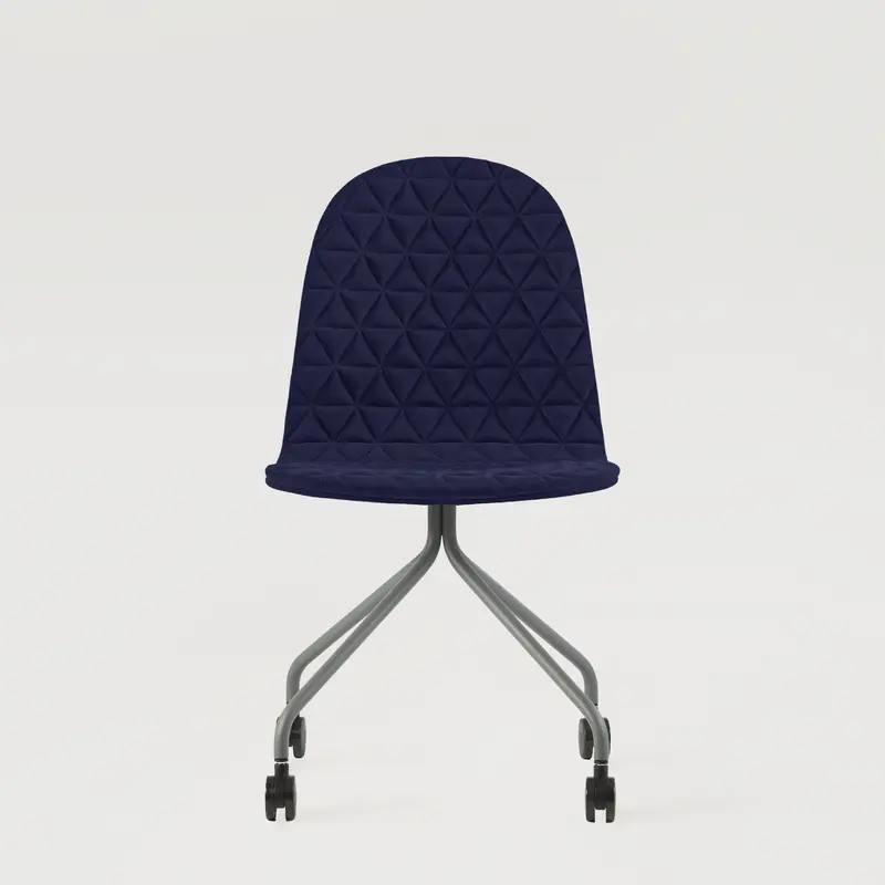 Krzesło Mannequin 04 grey - Granatowe