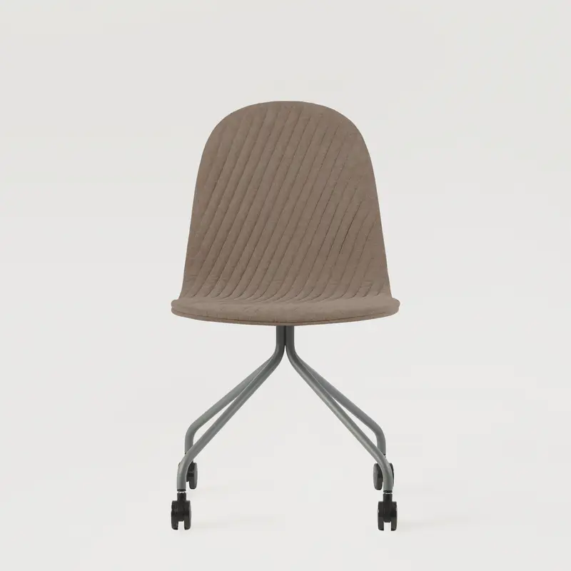 Krzesło Mannequin 04 grey - Kawowe