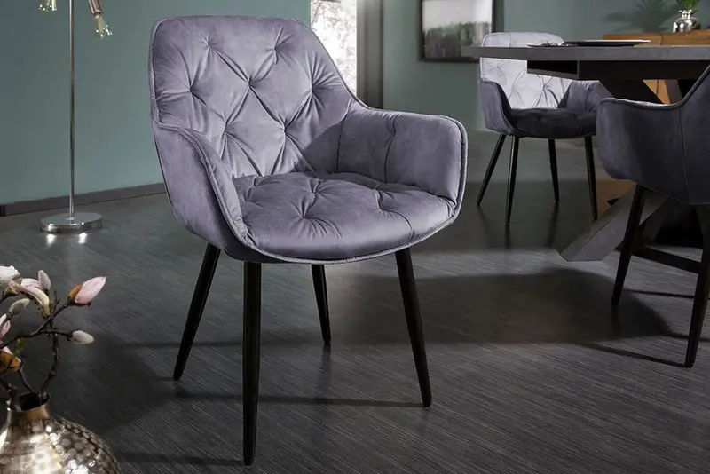 KRZESŁO MILANO SZARE / 41177 / INVICTA INTERIOR