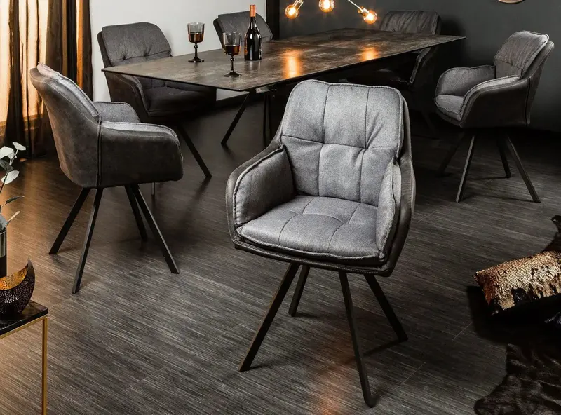 KRZESŁO obrotowe LOUNGER / 39301 / INVICTA INTERIOR