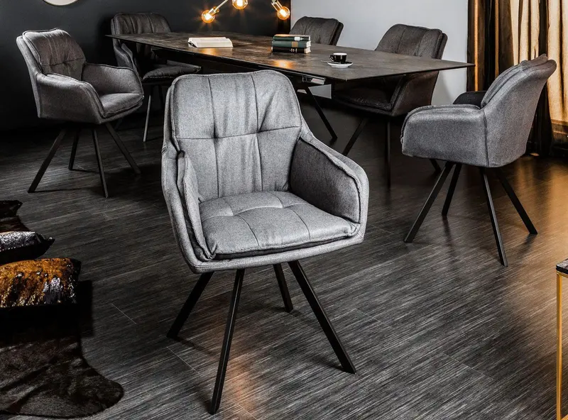 KRZESŁO obrotowe LOUNGER / 39352 / INVICTA INTERIOR