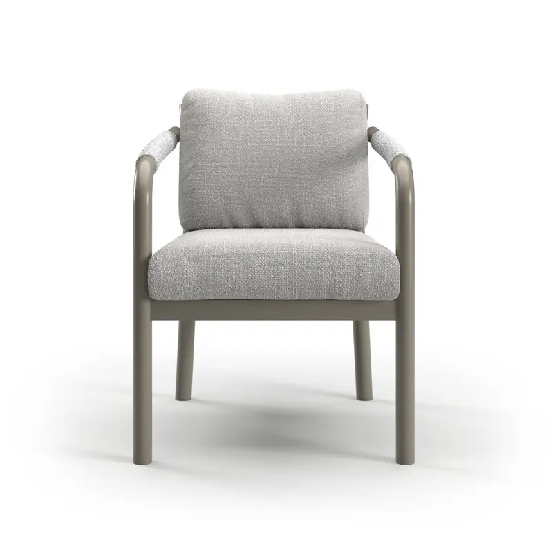 Krzesło outdoor LORVAIN-silver