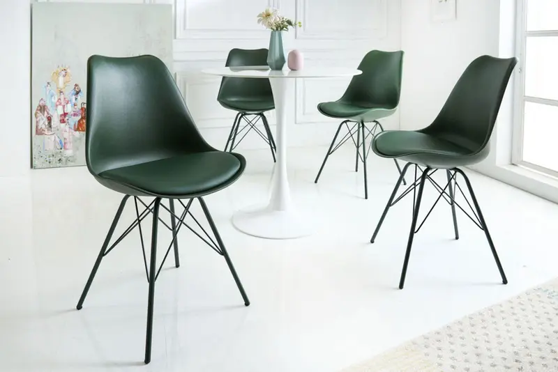 KRZESŁO SCANDINAVIA ZIELONE / 42037 / INVICTA INTERIOR