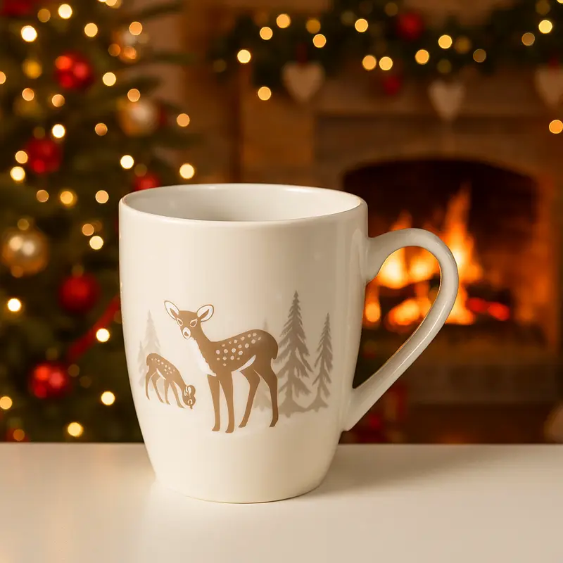 Kubek BAMBI z motywem jelonka, 350 ml