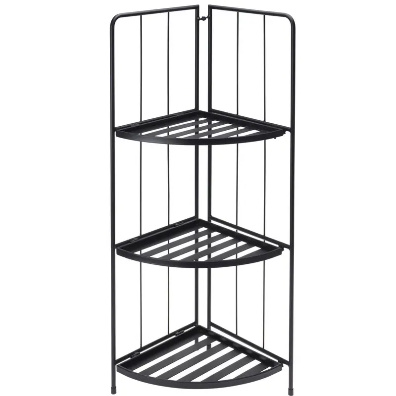Kwietnik narożny z 3 półkami, 90 cm