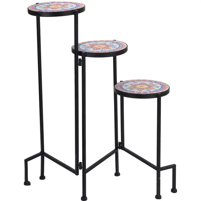 Kwietnik stojący MOZAIKA, 3 poziomy, 68 cm