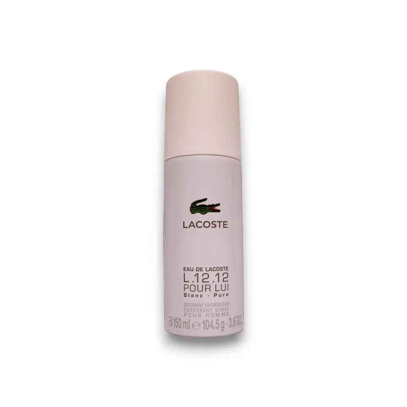 Lacoste, Eau de Lacoste L.12.12 Blanc, Deodorant Spray, For Men, 150 ml
