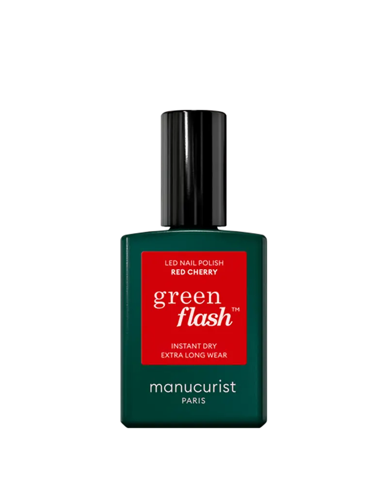 Lakier do paznokci LED Green Flash - Red Cherry