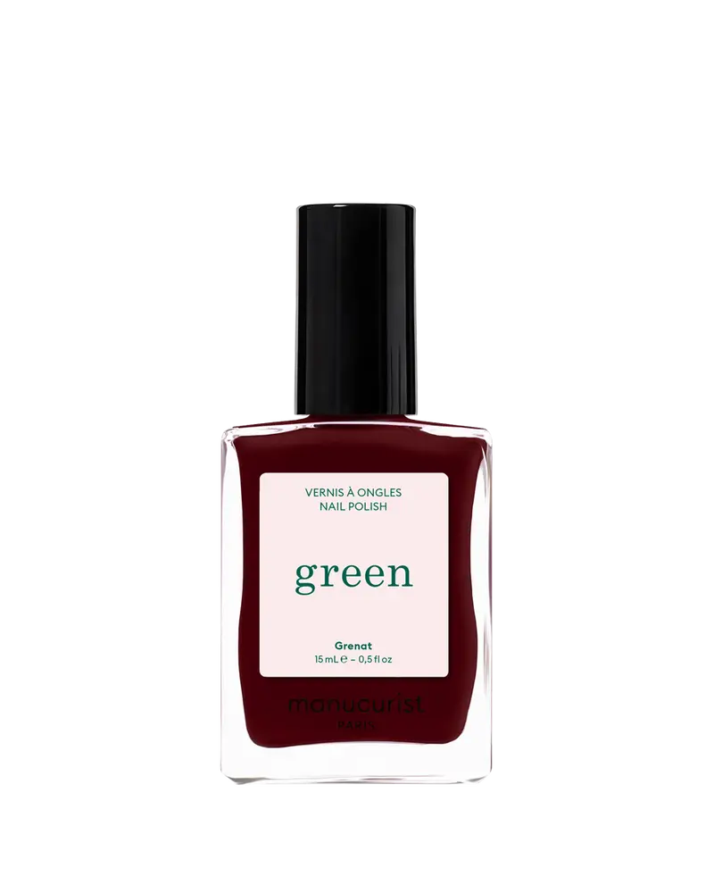Lakier pielęgnujący do paznokci Green - Grenat