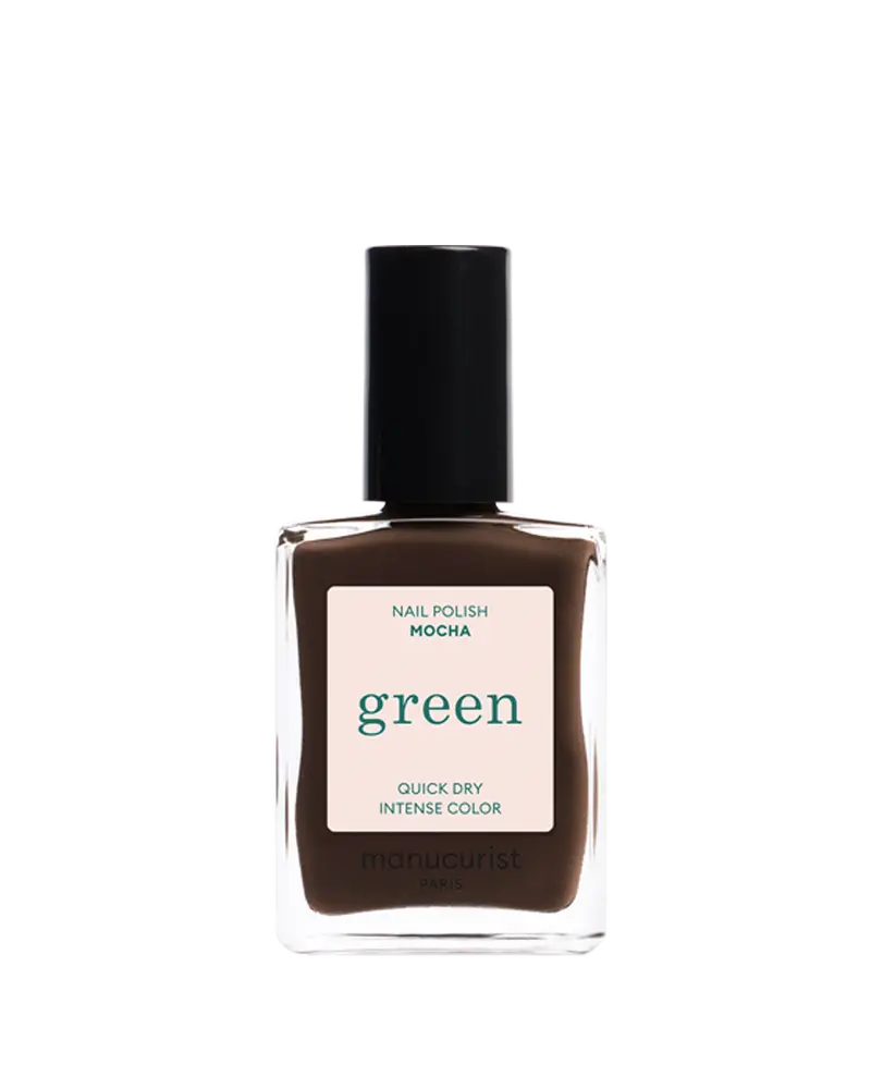 Lakier pielęgnujący do paznokci Green - Mocha