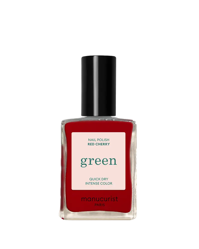 Lakier pielęgnujący do paznokci Green - Red cherry