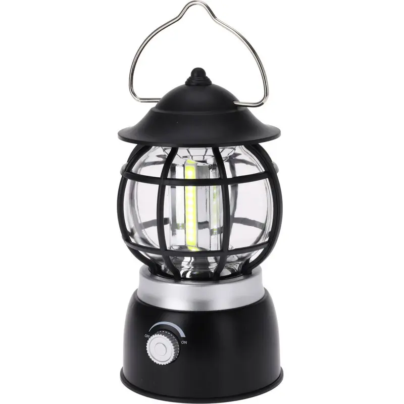 Lampa kempingowa typu vintage latarenka, 11 x 20 cm