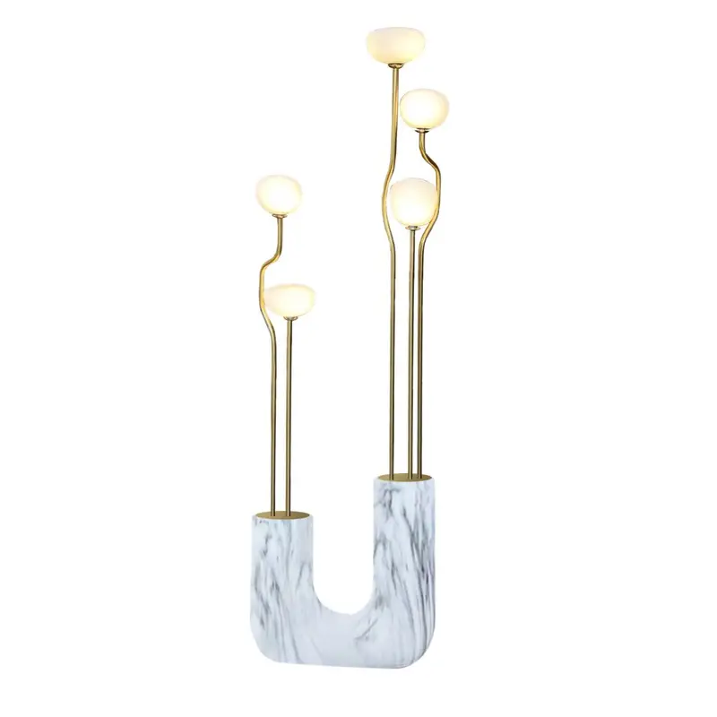 Lampa podłogowa Moon White