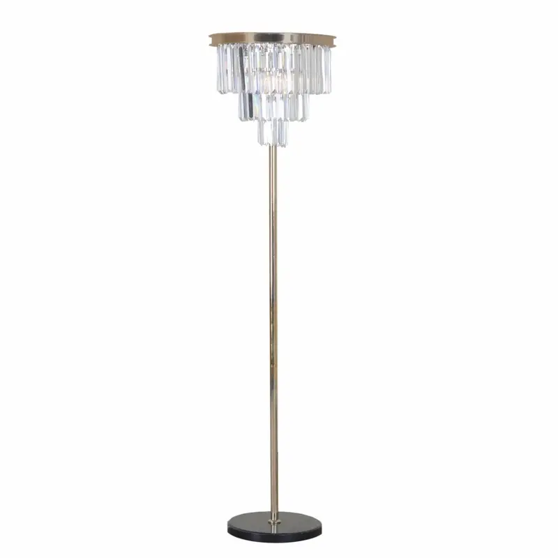 Lampa podłogowa Odeon Złota