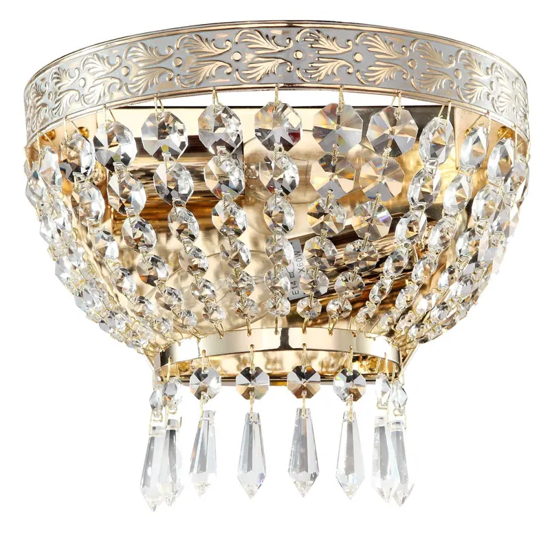LAMPA ŚCIENNA / KINKIET KRYSZTAŁOWY BELLA / MY