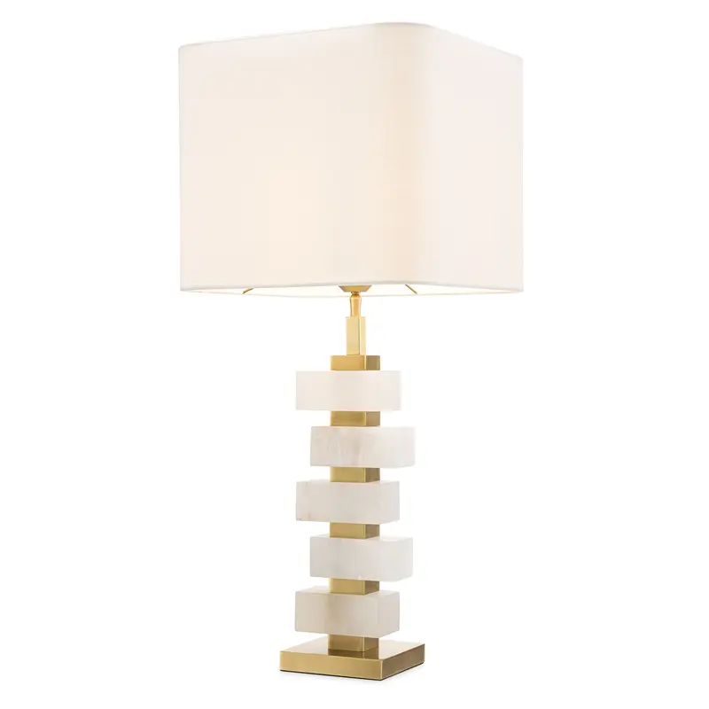 Lampa Stołowa Eichholtz Amber, wykończenie w antycznym mosiądzu