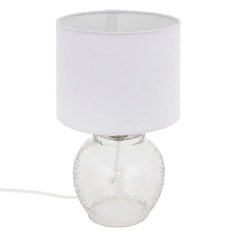 Lampa stołowa szklana podstawa TEVE, 30 cm