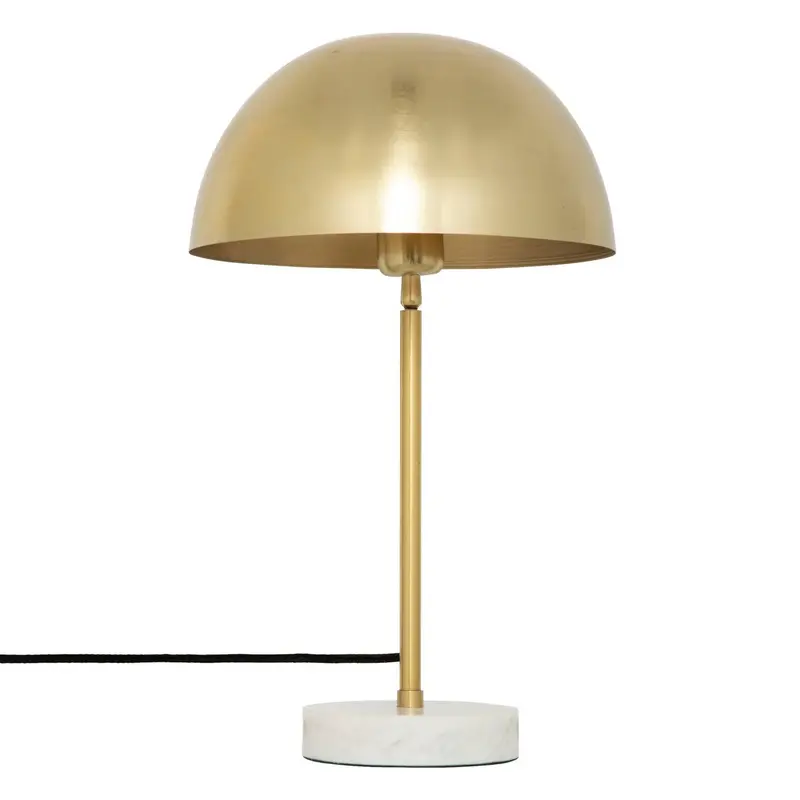Lampa stołowa w stylu retro Lilio, grzybek, wys. 46 cm